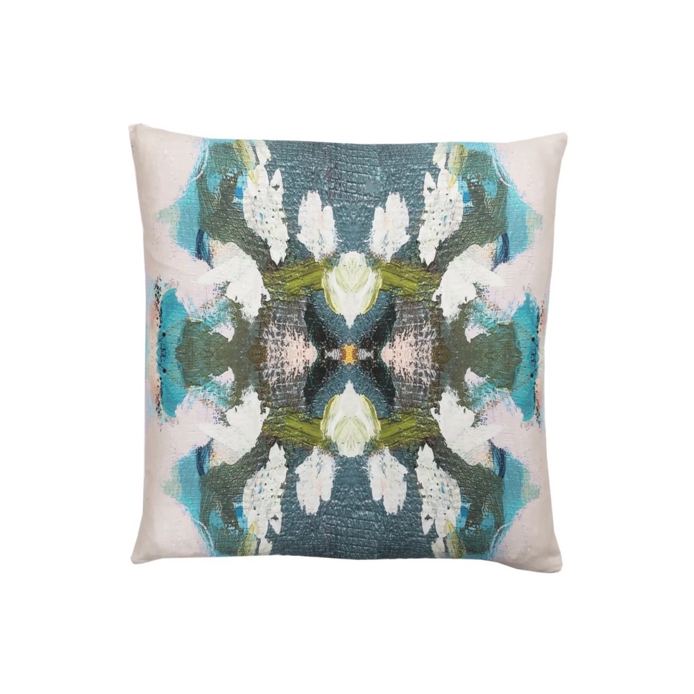 Laura Park - Peacock Blue Euro Sham (x3) and King Duvet Cover (Microlux) Set